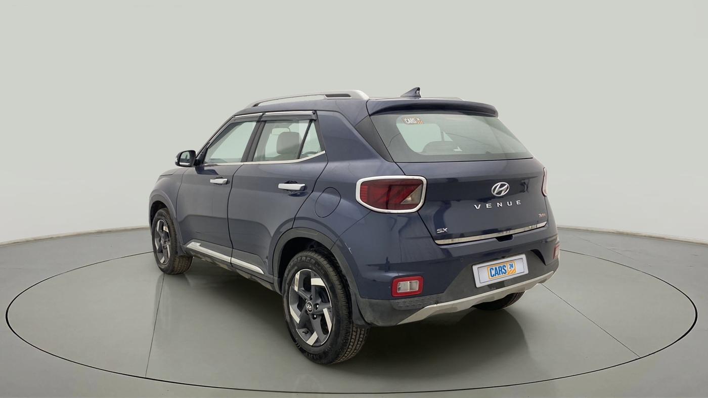 2020 Hyundai VENUE SX 1.0 TURBO IMT, CNG, Manual, 58,750 km, Left Back Diagonal