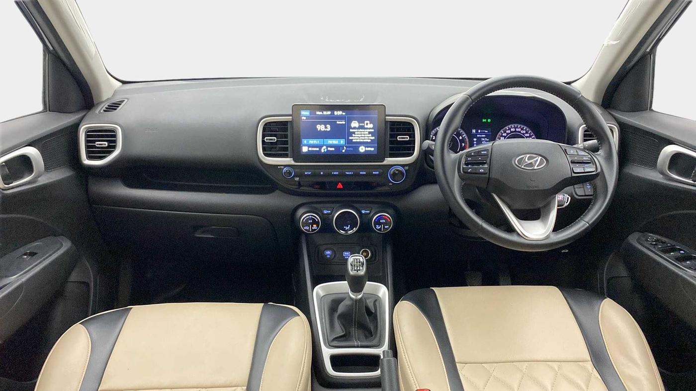 2020 Hyundai VENUE SX 1.0 TURBO IMT, CNG, Manual, 58,750 km, Dashboard