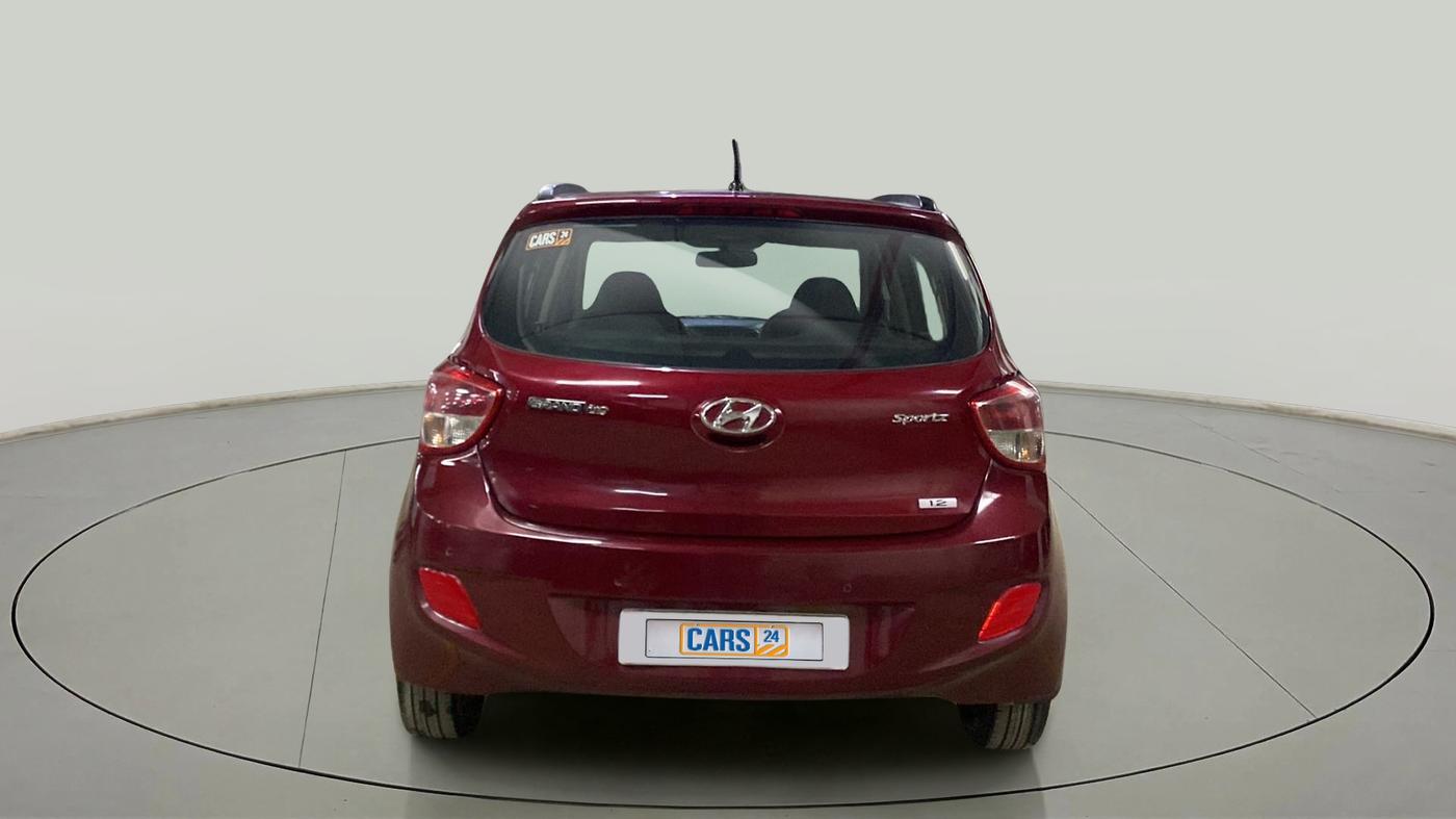 2014 Hyundai Grand i10 SPORTZ 1.2 KAPPA VTVT, Petrol, Manual, 1,00,375 km, Back/Rear