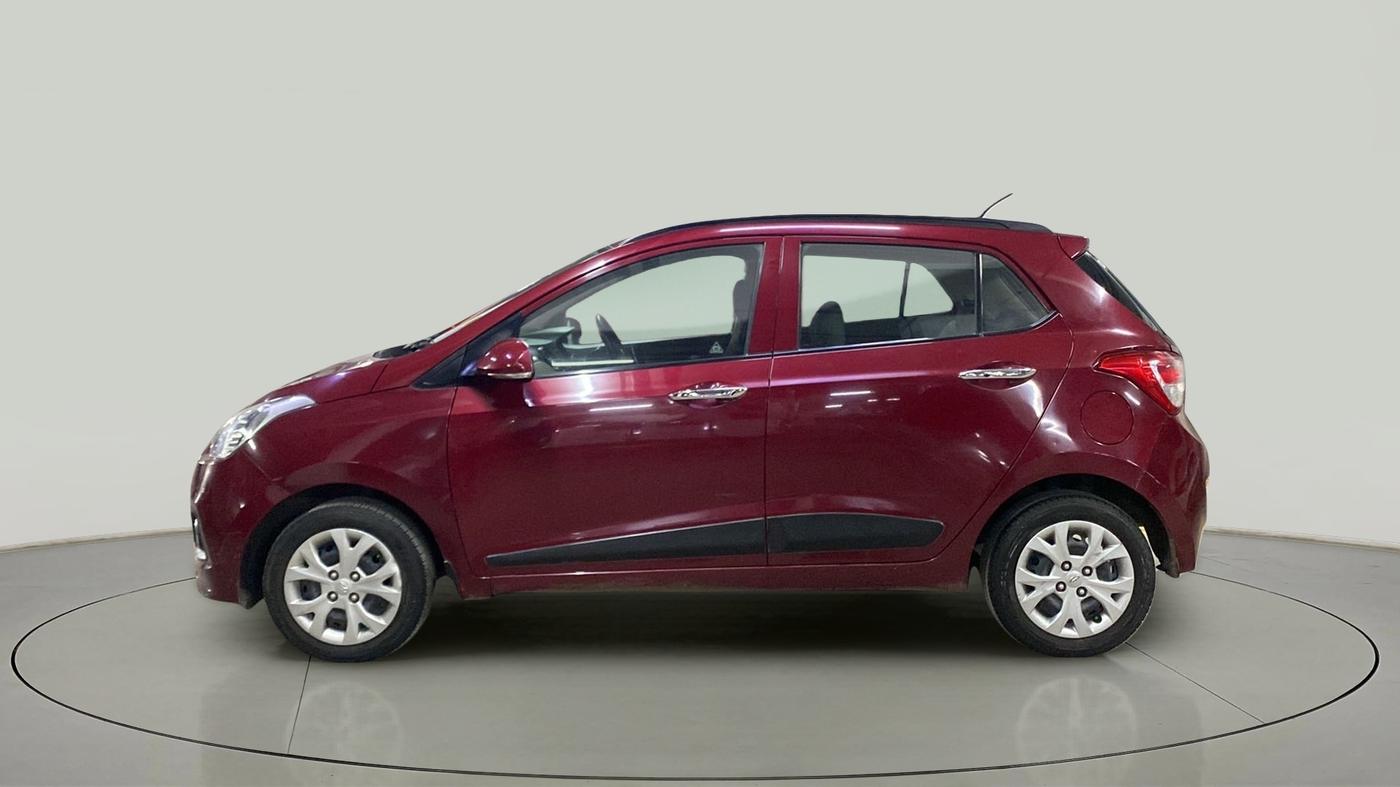 2014 Hyundai Grand i10 SPORTZ 1.2 KAPPA VTVT, Petrol, Manual, 1,00,375 km, Left Side