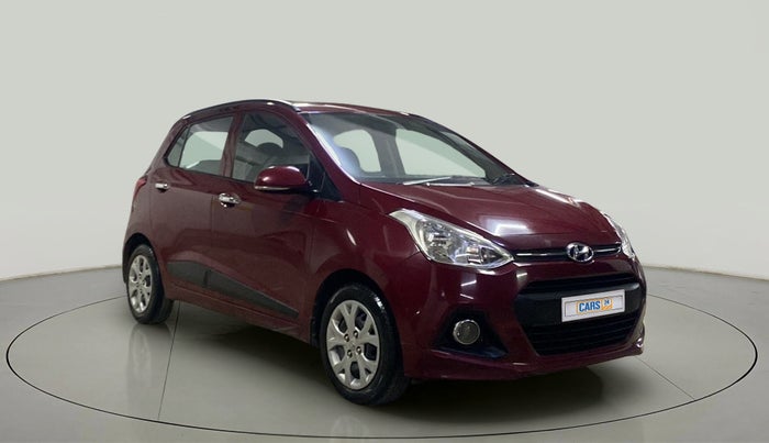 2014 Hyundai Grand i10 SPORTZ 1.2 KAPPA VTVT, Petrol, Manual, 1,00,375 km, Right Front Diagonal