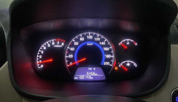 2014 Hyundai Grand i10 SPORTZ 1.2 KAPPA VTVT, Petrol, Manual, 1,00,375 km, Odometer Image