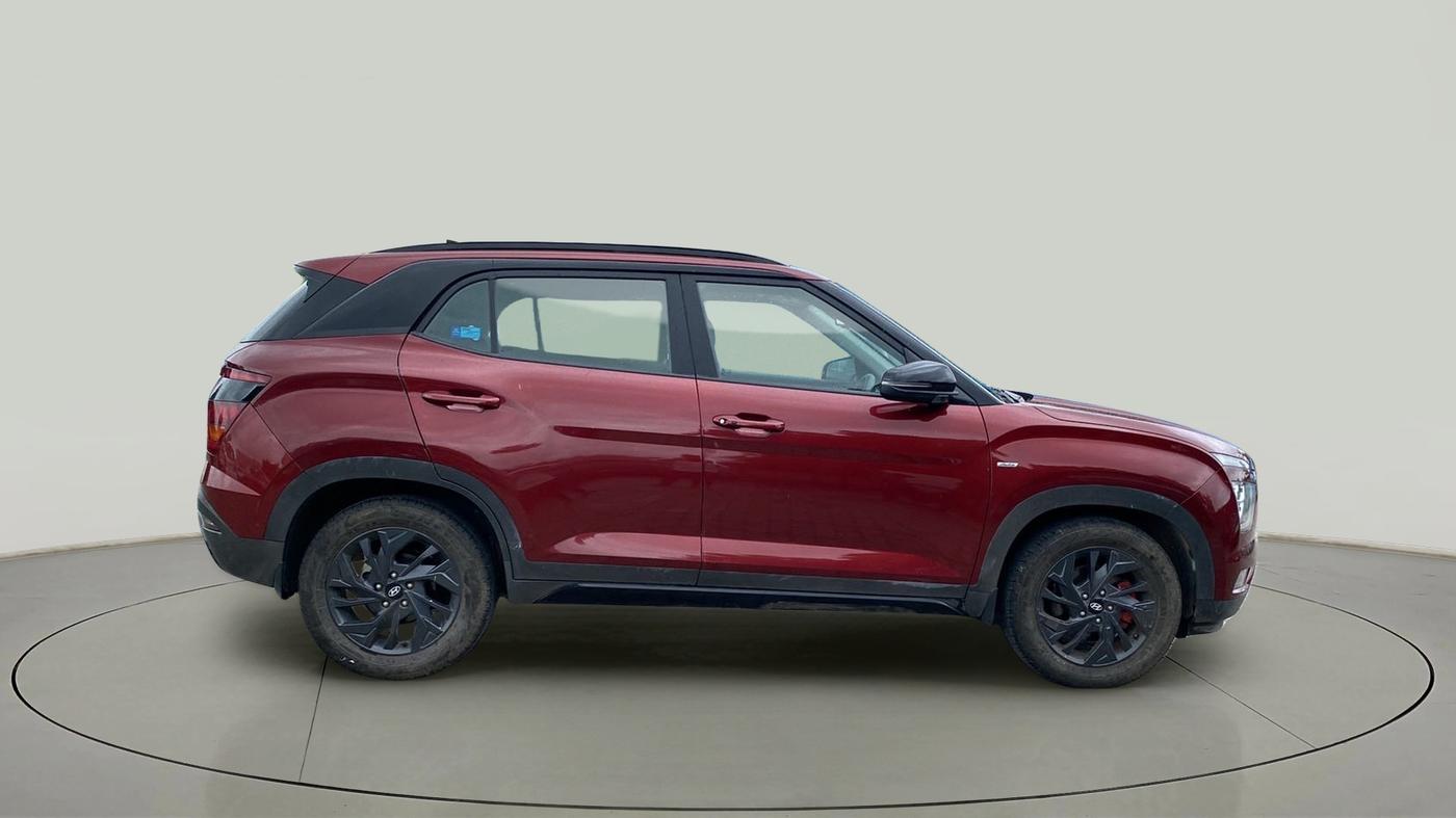 2022 Hyundai Creta SX (O) IVT KNIGHT 1.5 PETROL, Petrol, Automatic, 12,273 km, Right Side