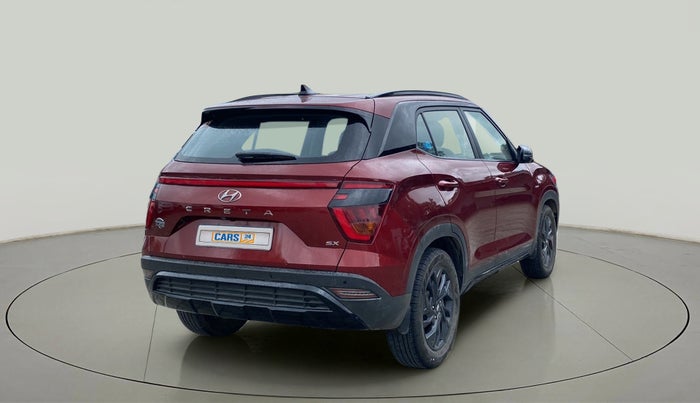 2022 Hyundai Creta SX (O) IVT KNIGHT 1.5 PETROL, Petrol, Automatic, 12,273 km, Right Back Diagonal