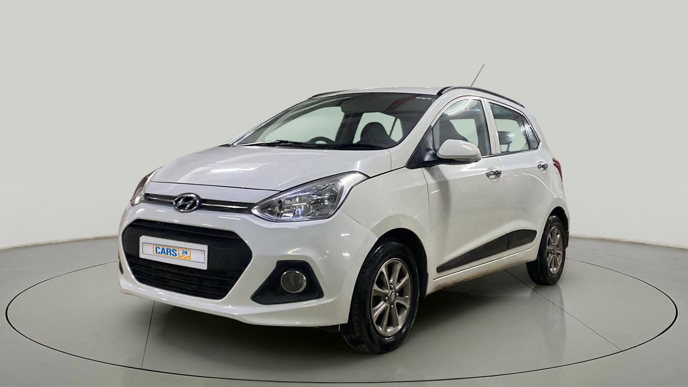 2015 Hyundai Grand i10 ASTA 1.2 KAPPA VTVT, Petrol, Manual, 47,367 km, Left Front Diagonal