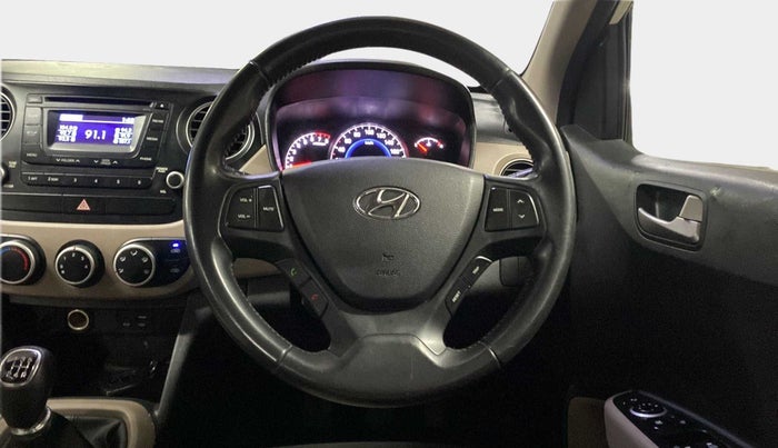 2015 Hyundai Grand i10 ASTA 1.2 KAPPA VTVT, Petrol, Manual, 47,367 km, Steering Wheel Close Up