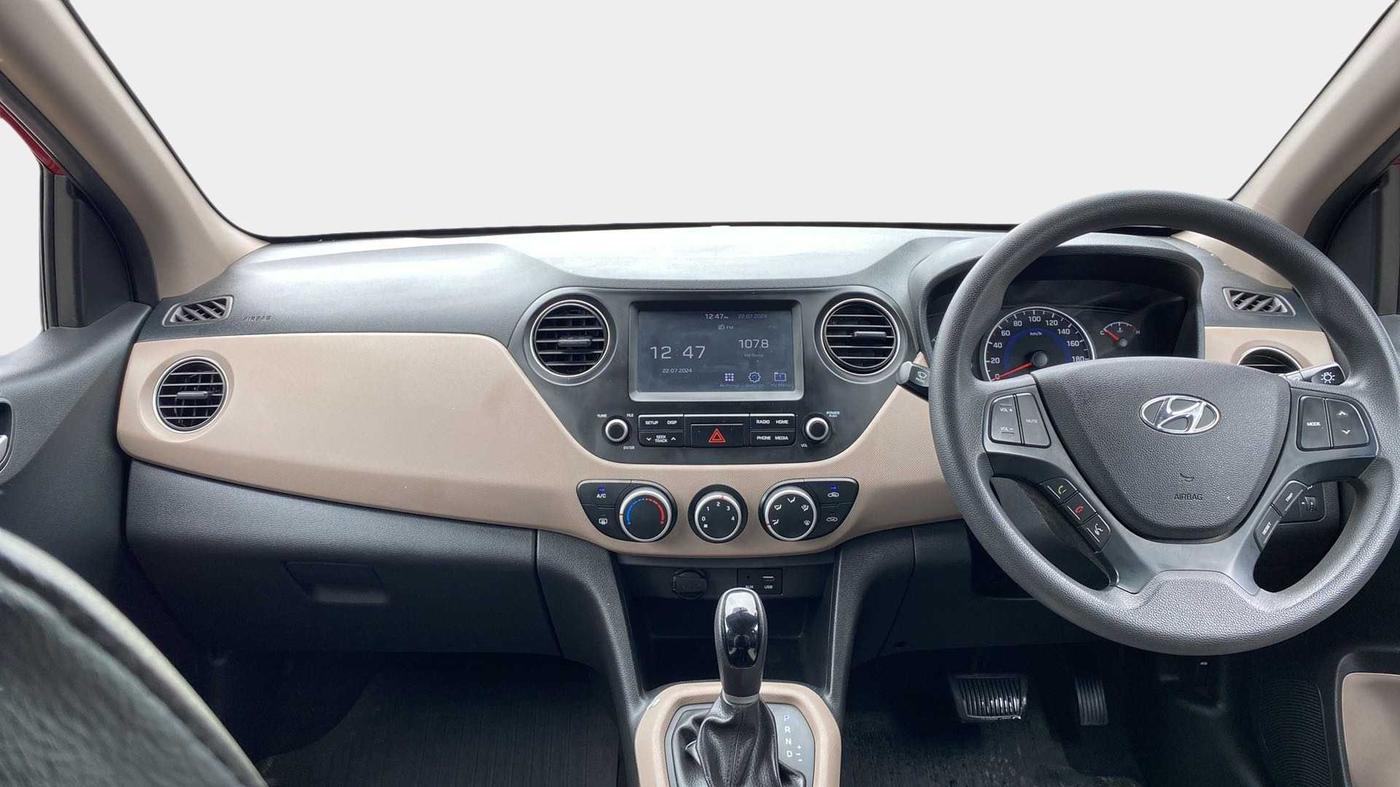 2018 Hyundai Grand i10 SPORTZ AT 1.2 KAPPA VTVT, Petrol, Automatic, 17,661 km, Air Conditioner