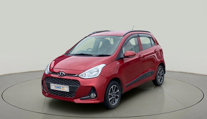 2018 Hyundai Grand i10 SPORTZ AT 1.2 KAPPA VTVT, Petrol, Automatic, 17,661 km, Left Front Diagonal