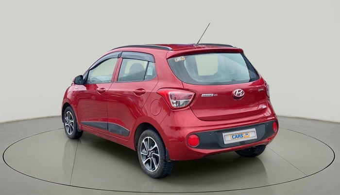 2018 Hyundai Grand i10 SPORTZ AT 1.2 KAPPA VTVT, Petrol, Automatic, 17,661 km, Left Back Diagonal