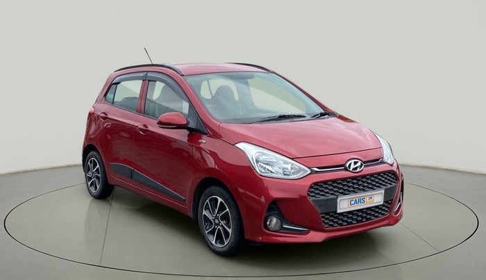 2018 Hyundai Grand i10 SPORTZ AT 1.2 KAPPA VTVT, Petrol, Automatic, 17,661 km, Right Front Diagonal