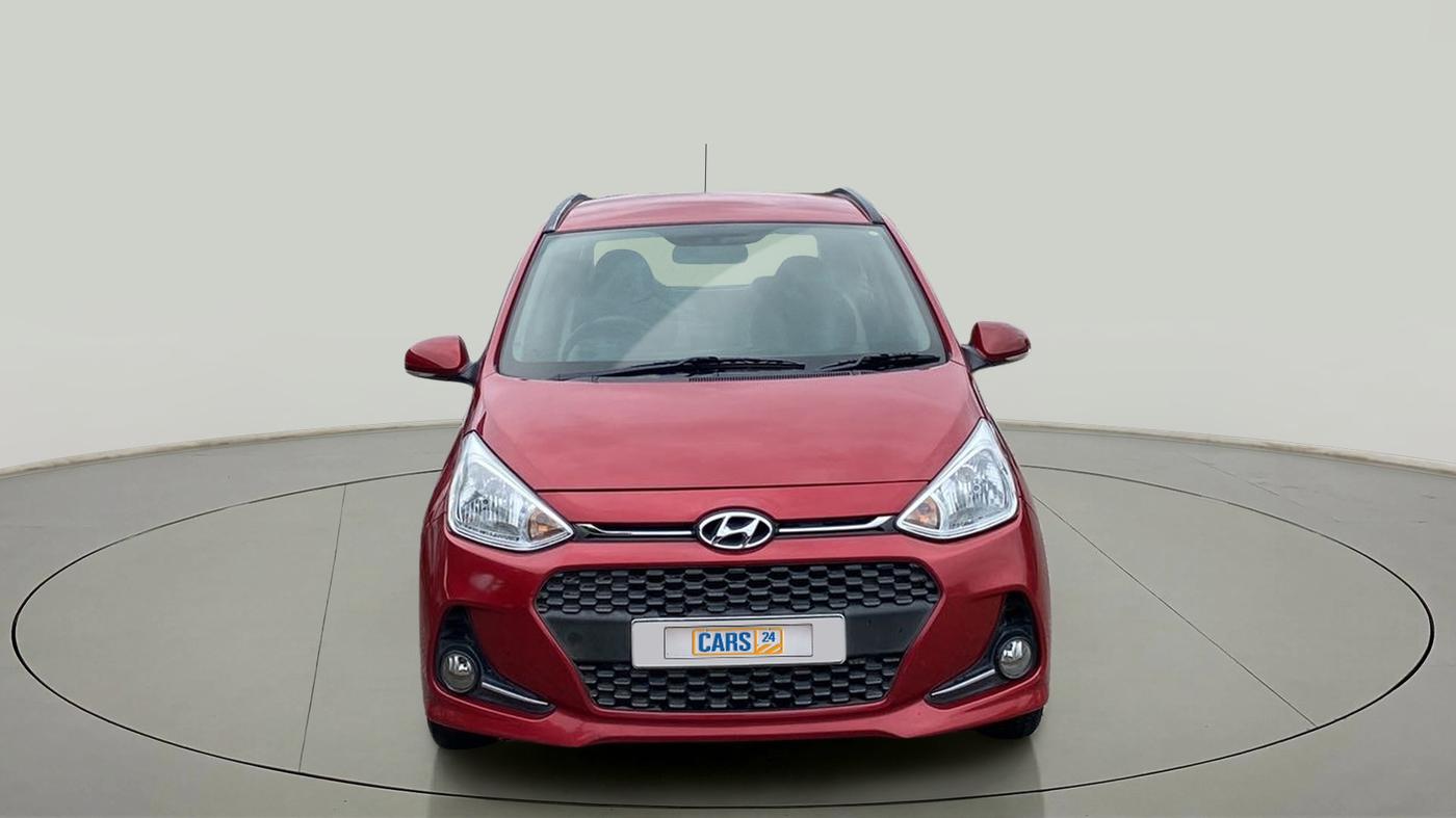 2018 Hyundai Grand i10 SPORTZ AT 1.2 KAPPA VTVT, Petrol, Automatic, 17,661 km, Front