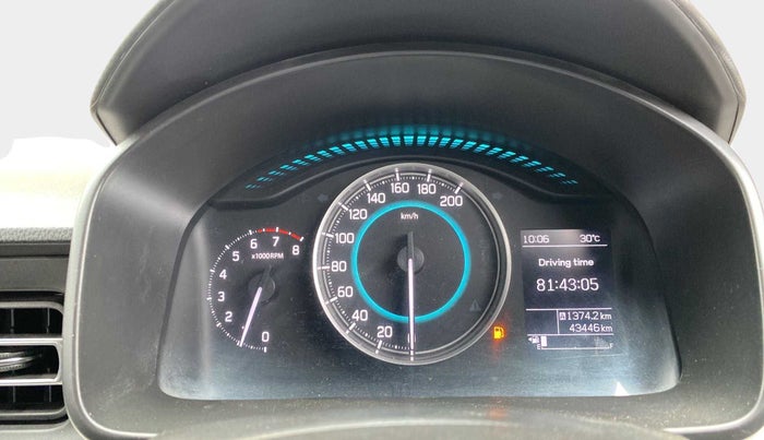 2018 Maruti IGNIS ALPHA 1.2, Petrol, Manual, 43,468 km, Odometer Image