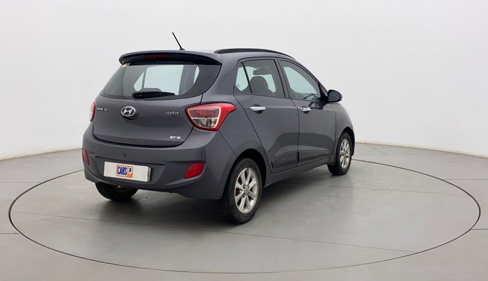 2015 Hyundai Grand i10 ASTA 1.2 KAPPA VTVT, Petrol, Manual, 76,639 km, Right Back Diagonal