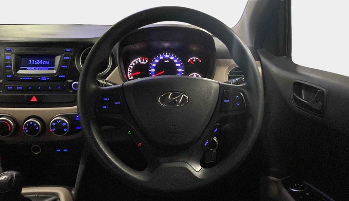 2017 Hyundai Xcent E+, Petrol, Manual, 17,771 km, Steering Wheel Close Up