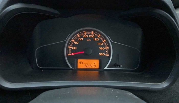 2020 Maruti Alto VXI, Petrol, Manual, 20,299 km, Odometer Image