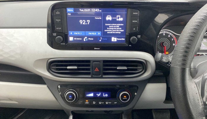 2020 Hyundai GRAND I10 NIOS SPORTZ AMT 1.2 KAPPA VTVT, Petrol, Automatic, 43,814 km, Air Conditioner