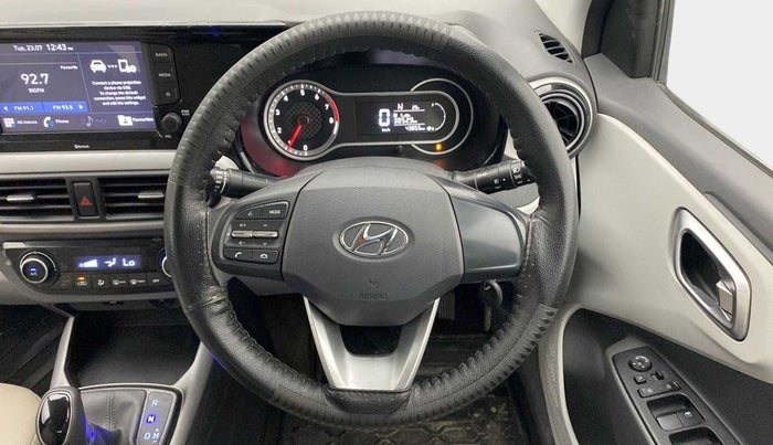 2020 Hyundai GRAND I10 NIOS SPORTZ AMT 1.2 KAPPA VTVT, Petrol, Automatic, 43,814 km, Steering Wheel Close Up