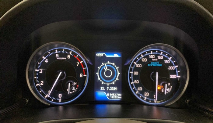 2021 Maruti Ertiga ZXI+ SHVS, Petrol, Manual, 17,163 km, Odometer Image