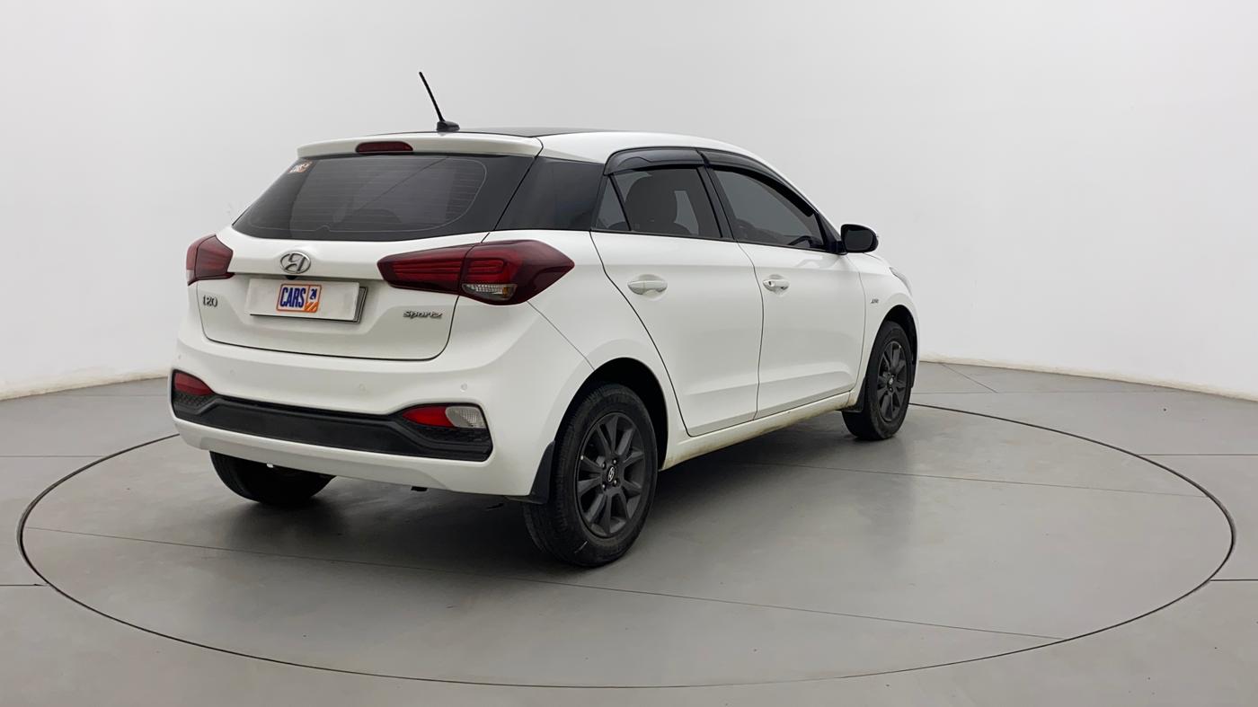 2019 Hyundai Elite i20 SPORTZ PLUS  1.2 CVT, Petrol, Automatic, 26,082 km, Right Back Diagonal