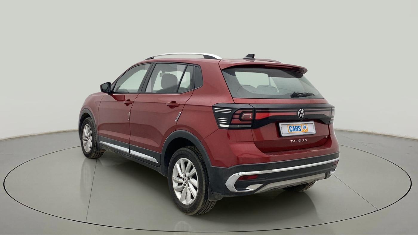 2021 Volkswagen TAIGUN HIGHLINE 1.0 TSI AT, Petrol, Automatic, 61,526 km, Left Back Diagonal