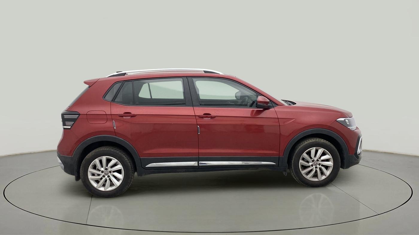 2021 Volkswagen TAIGUN HIGHLINE 1.0 TSI AT, Petrol, Automatic, 61,526 km, Right Side View