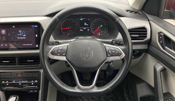 2021 Volkswagen TAIGUN HIGHLINE 1.0 TSI AT, Petrol, Automatic, 61,526 km, Steering Wheel Close Up