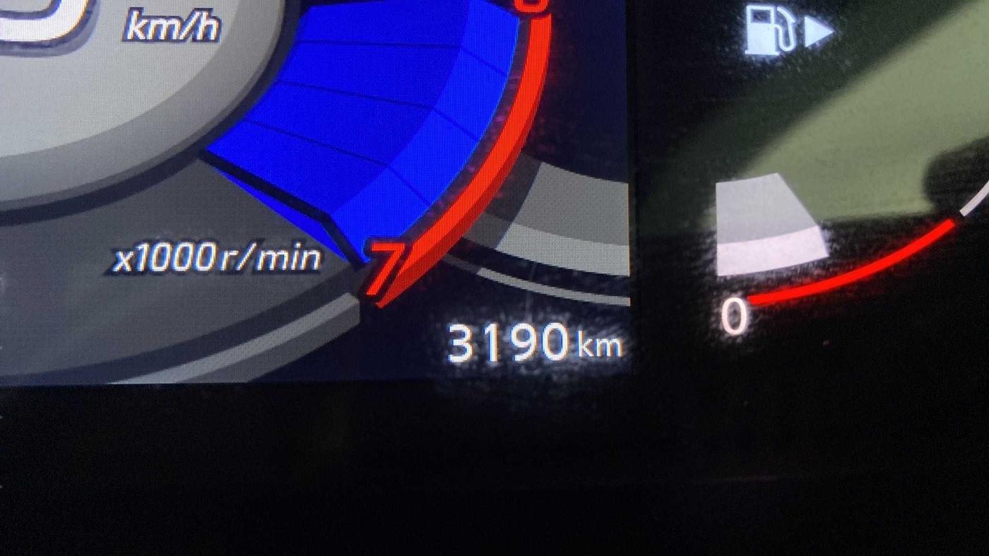 2021 Nissan MAGNITE XV TURBO CVT, Petrol, Automatic, 3,274 km, Odometer Image
