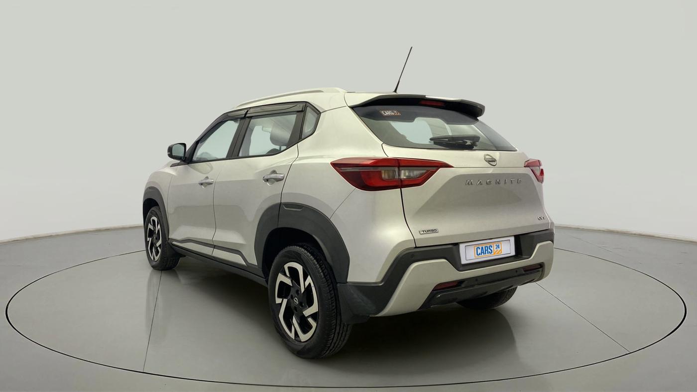 2021 Nissan MAGNITE XV TURBO CVT, Petrol, Automatic, 3,274 km, Left Back Diagonal