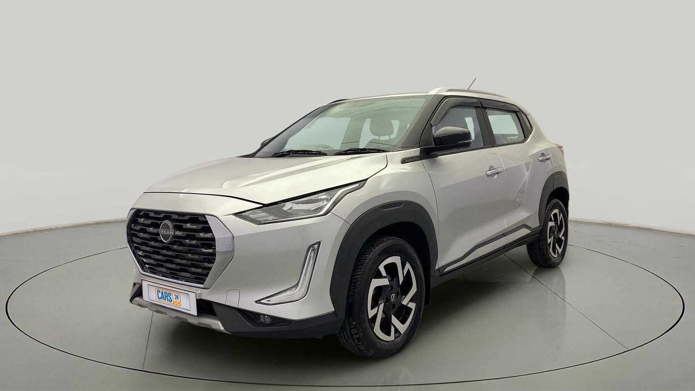 2021 Nissan MAGNITE XV TURBO CVT, Petrol, Automatic, 3,274 km, Left Front Diagonal