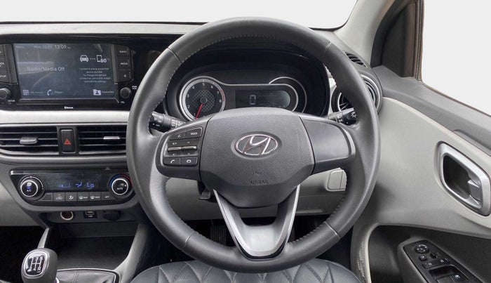 2020 Hyundai GRAND I10 NIOS ASTA 1.2 KAPPA VTVT, Petrol, Manual, 49,849 km, Steering Wheel Close Up