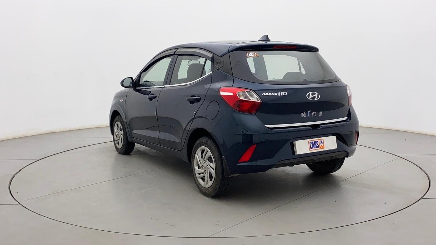 2021 Hyundai GRAND I10 NIOS MAGNA 1.2 KAPPA VTVT, Petrol, Manual, 9,966 km, Left Back Diagonal