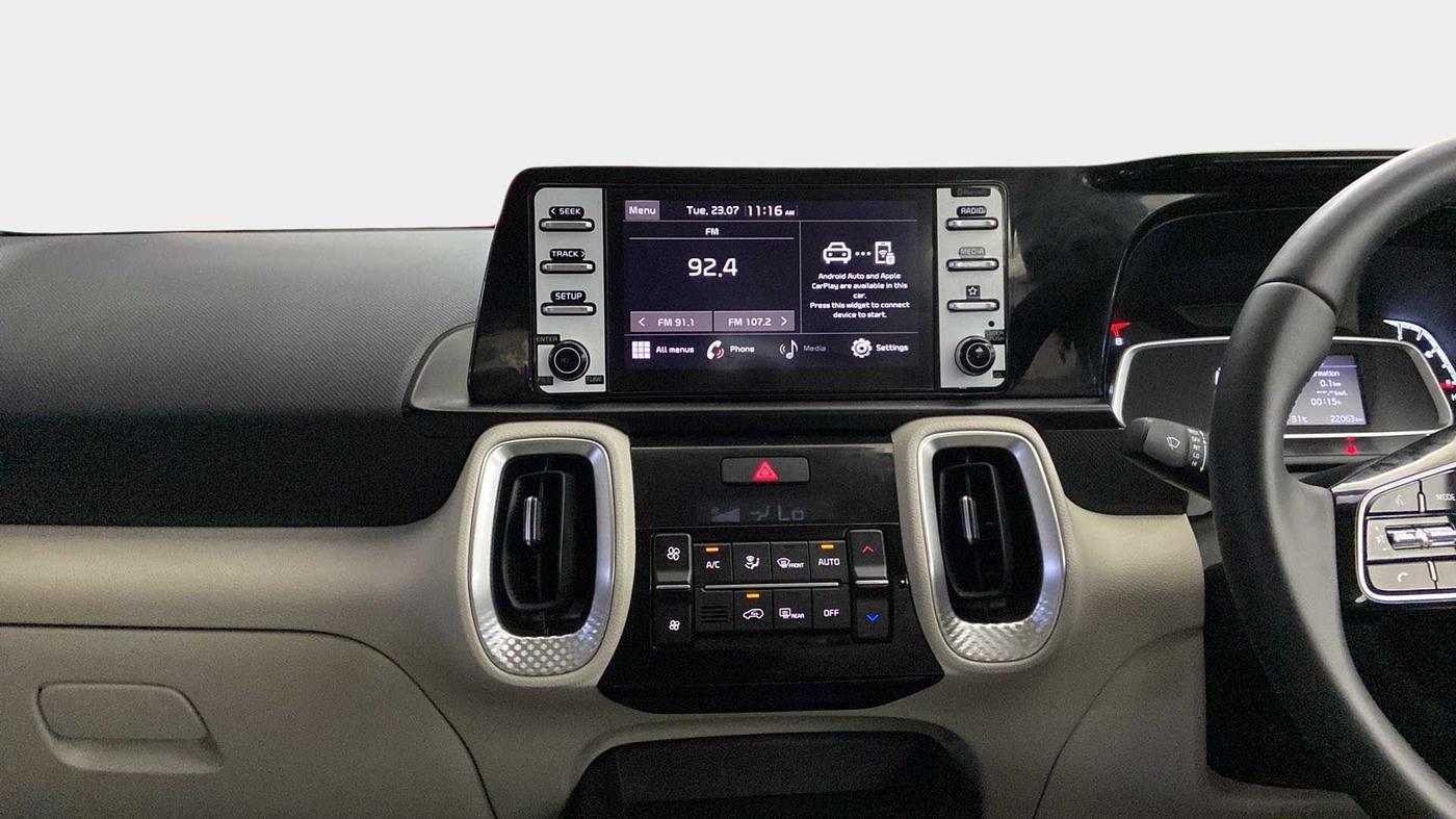 2021 KIA SONET HTX 1.0 IMT, Petrol, Manual, 22,016 km, Air Conditioner