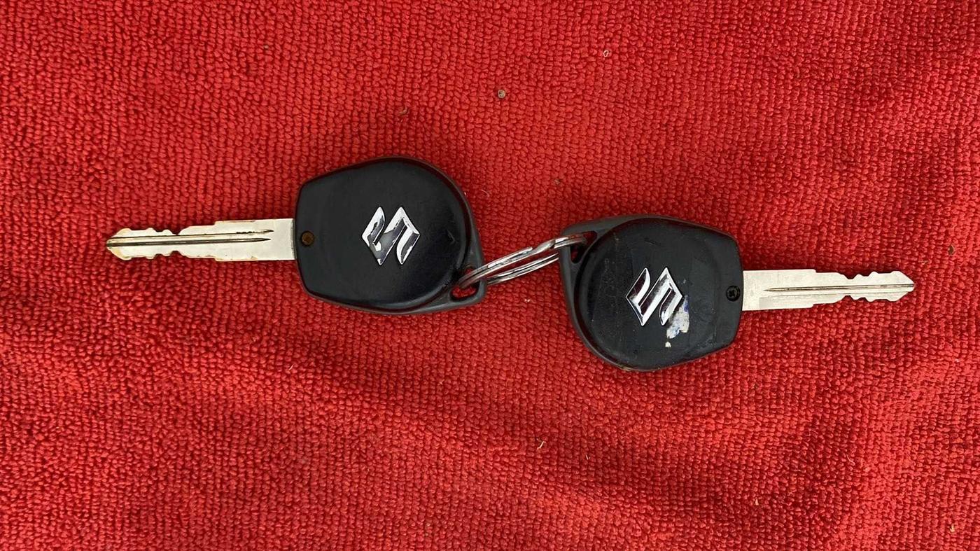 2018 Maruti Wagon R 1.0 VXI, Petrol, Manual, 76,210 km, Key Close Up