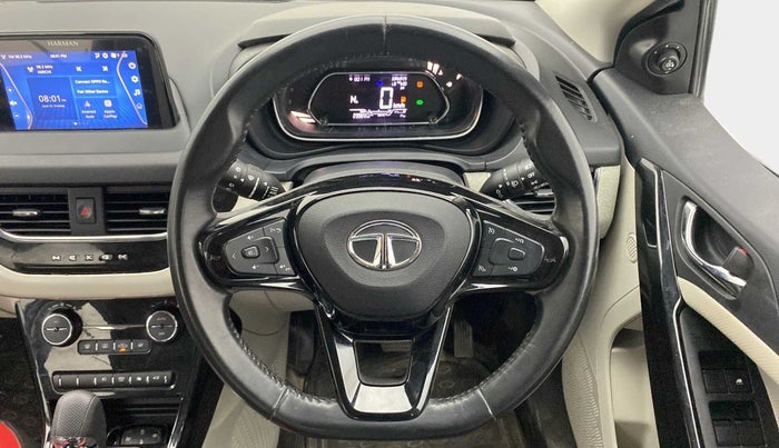 2021 Tata NEXON XZA PLUS (O) PETROL, Petrol, Automatic, 23,893 km, Steering Wheel Close Up