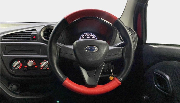 2018 Datsun Redi Go A, Petrol, Manual, 50,310 km, Steering Wheel Close Up