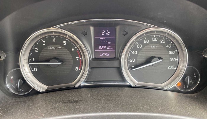 2016 Maruti Ciaz ZXI, Petrol, Manual, 68,199 km, Odometer Image