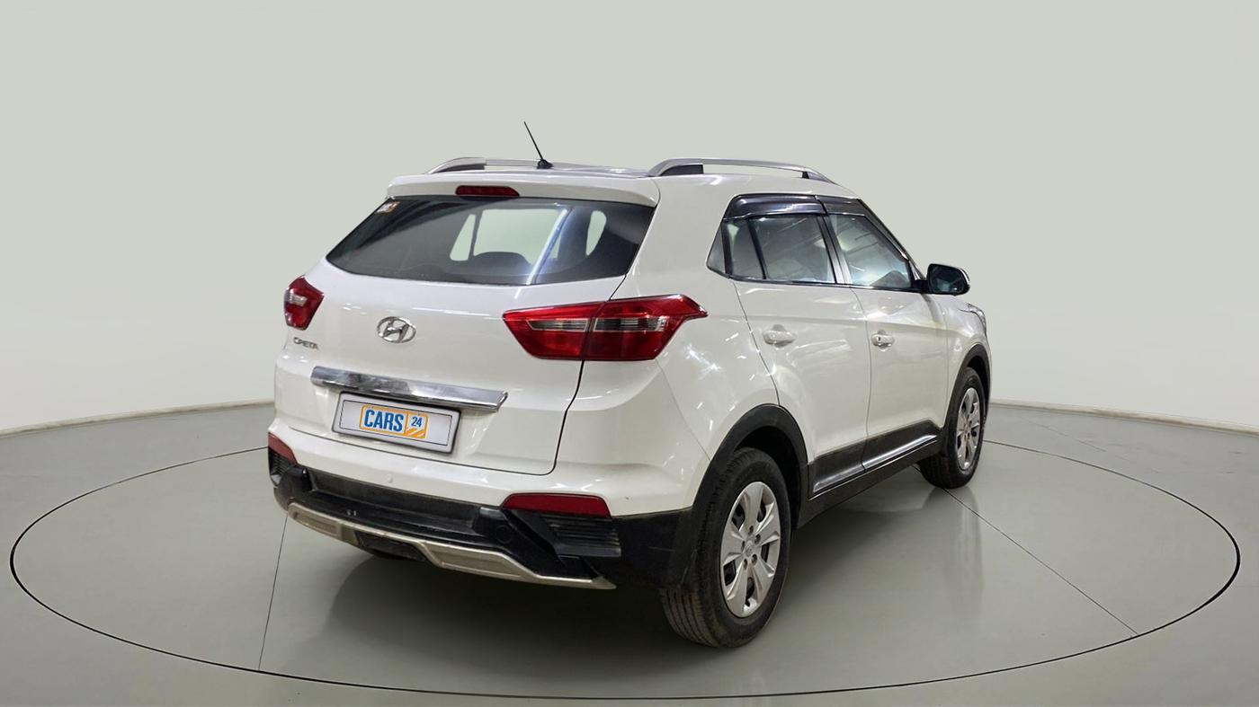 2017 Hyundai Creta E PLUS 1.6 PETROL, Petrol, Manual, 37,301 km, Right Back Diagonal