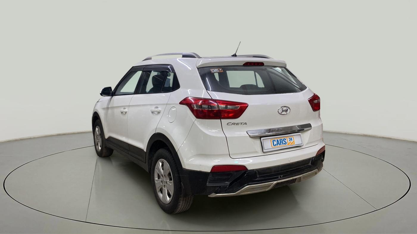 2017 Hyundai Creta E PLUS 1.6 PETROL, Petrol, Manual, 37,301 km, Left Back Diagonal