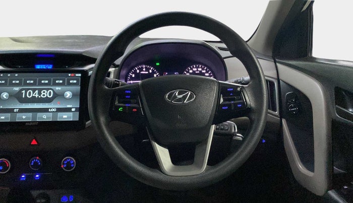2017 Hyundai Creta E PLUS 1.6 PETROL, Petrol, Manual, 37,301 km, Steering Wheel Close Up