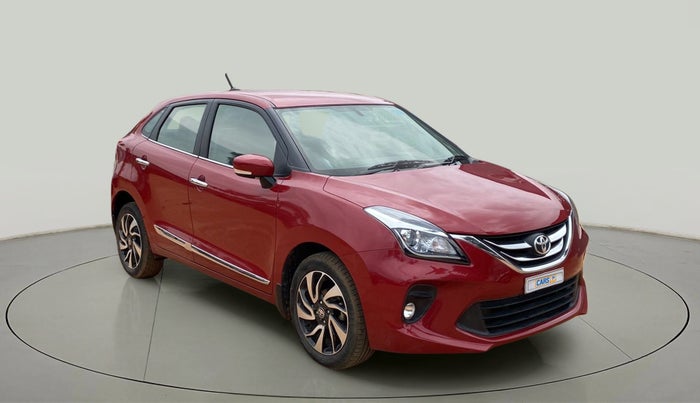 2021 Toyota Glanza G CVT, Petrol, Automatic, 28,418 km, Right Front Diagonal