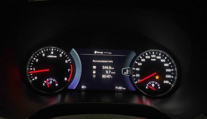 2020 KIA SELTOS GTX 1.4 PETROL, Petrol, Manual, 71,222 km, Odometer Image