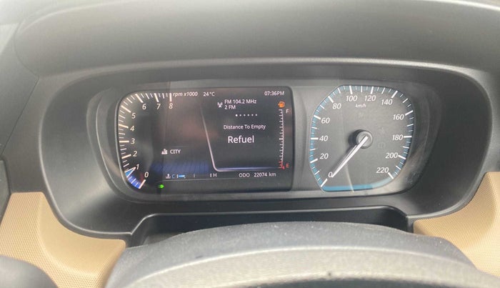 2022 Tata PUNCH CREATIVE 1.2 MT KAZIRANGA EDITION , Petrol, Manual, 22,173 km, Odometer Image