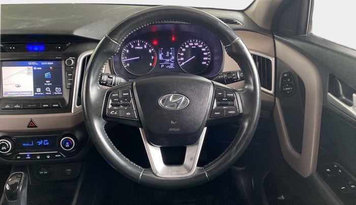 2019 Hyundai Creta SX AT 1.6 PETROL, Petrol, Automatic, 47,152 km, Steering Wheel Close Up