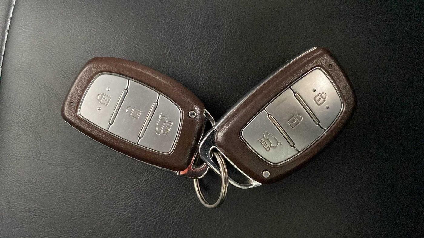 2019 Hyundai Creta SX AT 1.6 PETROL, Petrol, Automatic, 47,152 km, Key Close Up