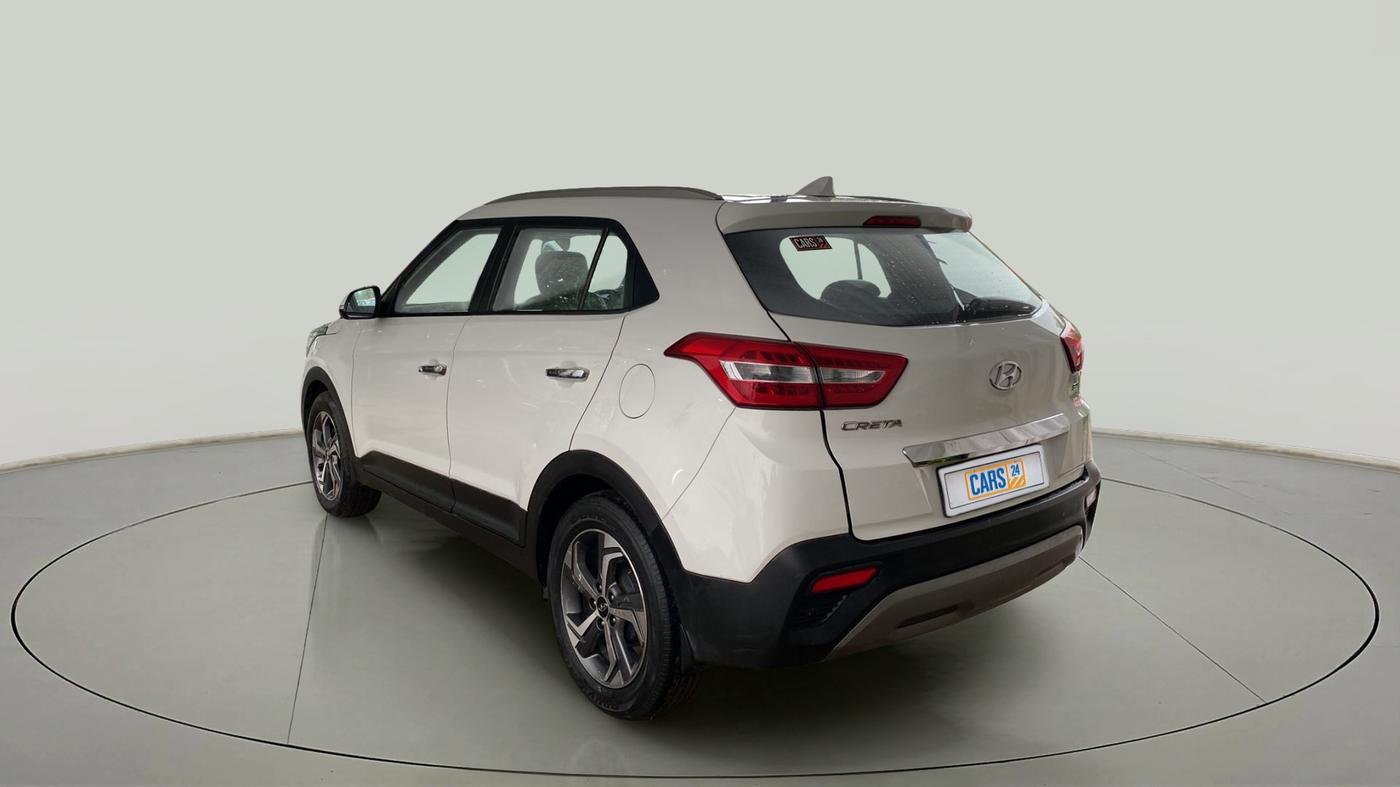 2019 Hyundai Creta SX AT 1.6 PETROL, Petrol, Automatic, 47,152 km, Left Back Diagonal