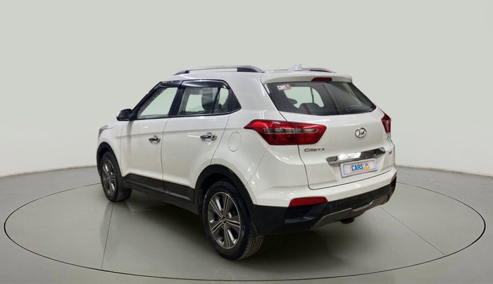 2017 Hyundai Creta SX PLUS AT 1.6 PETROL, Petrol, Automatic, 22,614 km, Left Back Diagonal