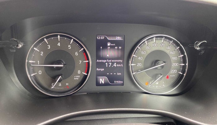 2023 Maruti Baleno ALPHA 1.2 AGS, Petrol, Automatic, 5,154 km, Odometer Image