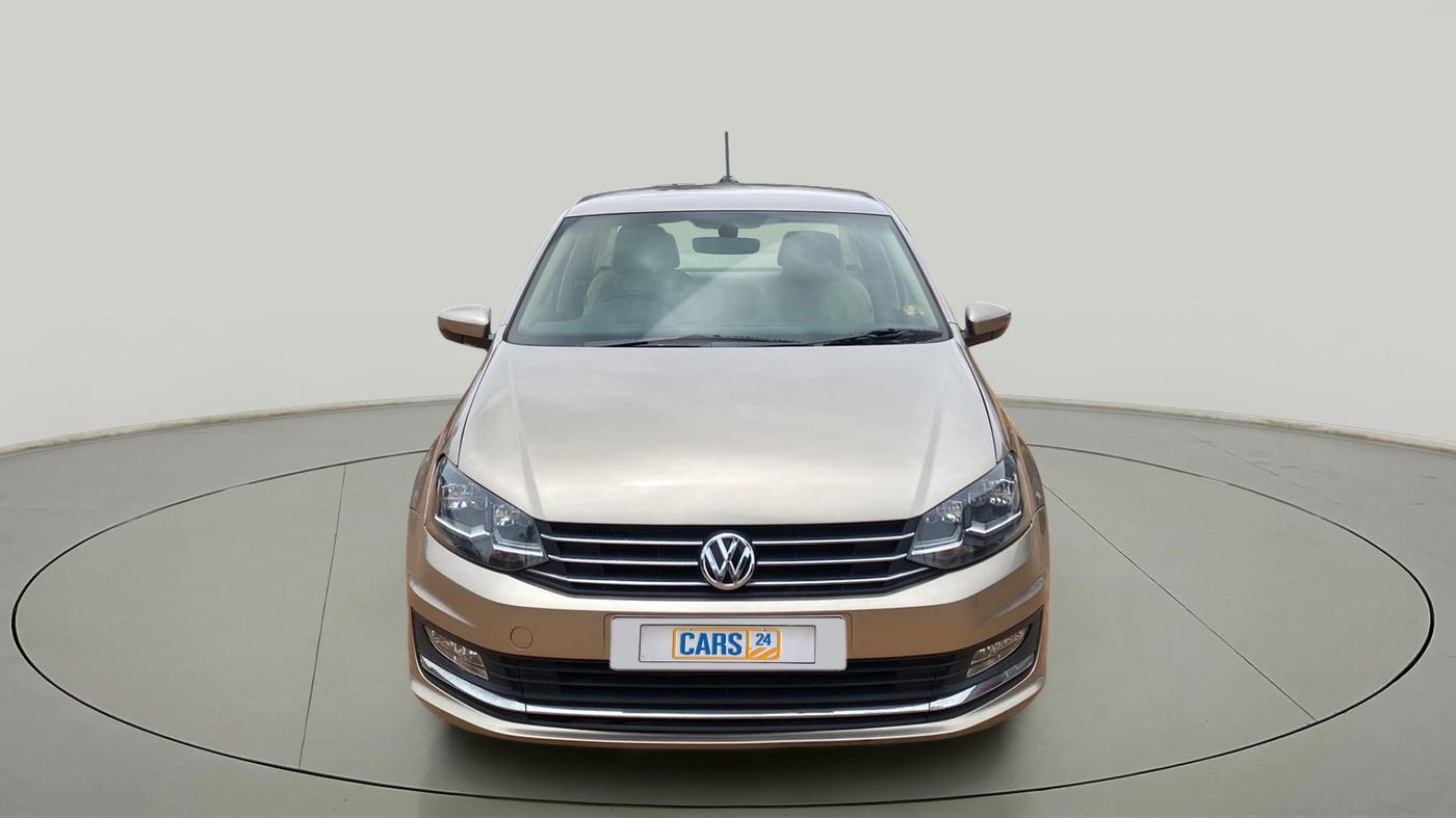 2019 Volkswagen Vento HIGHLINE PLUS 1.2 AT 16 ALLOY, Petrol, Automatic, 41,272 km, Front