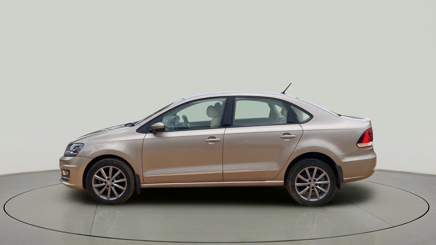 2019 Volkswagen Vento HIGHLINE PLUS 1.2 AT 16 ALLOY, Petrol, Automatic, 41,272 km, Left Side