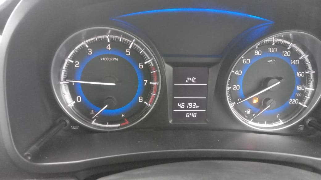 2018 Maruti Baleno DELTA PETROL 1.2, Petrol, Manual, 46,150 km, Odometer Image